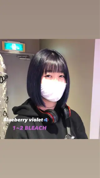 ミディアム カラー パーマ ヘアアレンジ メンズ キッズ ネイル マツエク・マツパ KANAMI 🌏のヘアスタイル