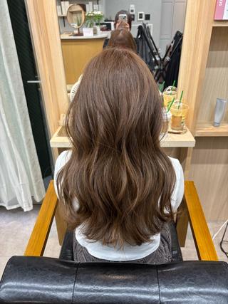 ロング カラー ヘアアレンジ 🫧透明感カラー/ Wカラー🫧namiのヘアスタイル