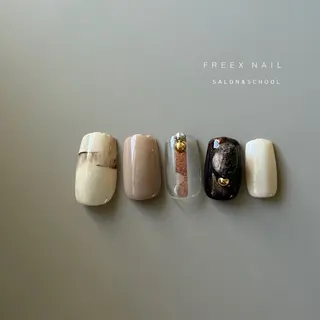 ネイル freex nail /ニュアンス/個性派のネイルデザイン