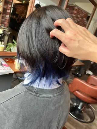 ショート カラー 眞壁 華子のヘアスタイル