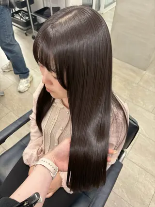 ロング HASHI AYAKAのヘアスタイル