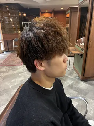カラー パーマ メンズ KAISEI メンズ特化型美容師のヘアスタイル