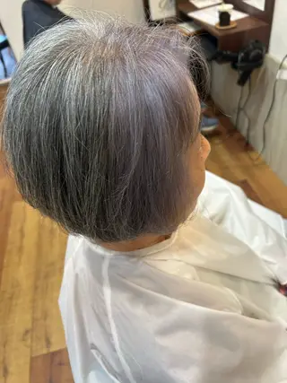 ショート カラー 浅香山✨美髪✨ やまもとあきこのヘアスタイル