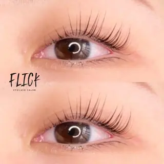 マツエク・マツパ FLICK　EYE LASH河原町店のマツエク・マツパデザイン