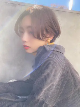 ショート 林 飛夕也のヘアスタイル