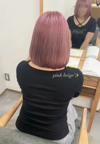 ミディアム カラー ❤︎KOHARU❤︎ 二条/矯正モデル急募のヘアスタイル