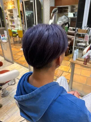 カラー 浜村 来図のヘアスタイル