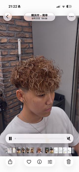 カラー パーマ メンズ 【横浜メンズ 特化美容師】昇陽のヘアスタイル