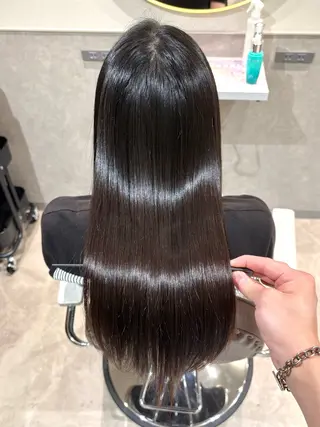 ロング 髪質改善 縮毛矯正/ レイヤー/銀座/本木のヘアスタイル