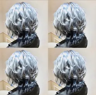 ショート カラー レイヤー×艶髪特化 マネージャー安藤光司のヘアスタイル