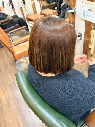 カラー 三宅　デザインカラー 透明感カラー✨のヘアスタイル