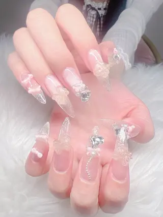 ネイル Lee Nails チップ長さだし専門店のネイルデザイン