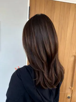 セミロング カラー fulam － KAEDEのヘアスタイル