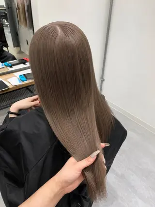 ロング カラー RIO🩶NEXT/ エクステ/ハイトーンのヘアスタイル