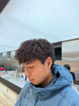 ショート パーマ fifth 児玉達哉 当日予約🙆のヘアスタイル
