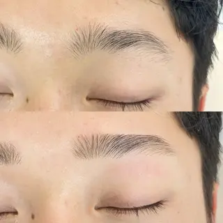 メンズ アイブロウ yuine 🌷のマツエク・マツパデザイン