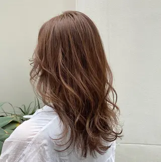 ロング カラー スタイリスト 林 風香のヘアスタイル