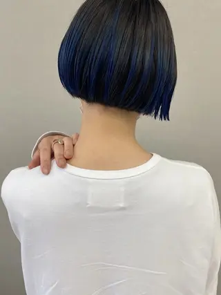 ショート カラー -福岡博多筑紫口- 大津成美のヘアスタイル