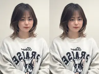 ショート 韓国ヘア　野々山 ゆうとのヘアスタイル