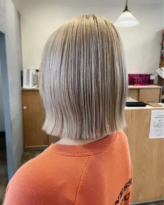 ミディアム カラー ナチュラル&ラフヘア 松尾 凌のヘアスタイル