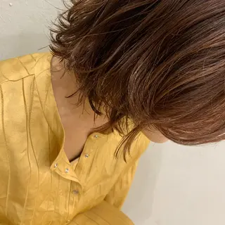 ショート ミルクティーベージュ /三村克彦のヘアスタイル