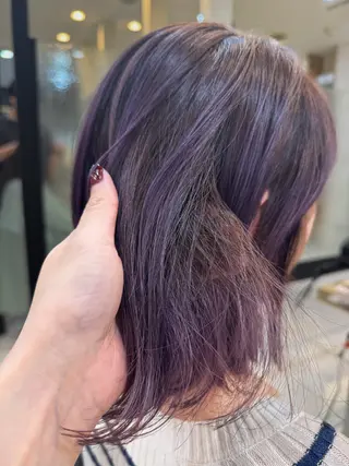 ミディアム カラー Seeknext // Rukaのヘアスタイル