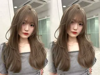 ミディアム 谷川が作る熊本1🥇 レイヤーカットのヘアスタイル