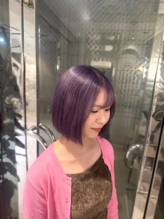 ショート カラー ᴍᴏᴇ ‎ 〈 en. 〉のヘアスタイル
