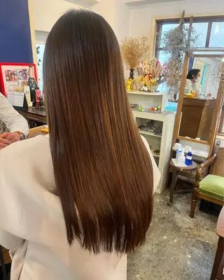 ロング mary'sメリー /ニュアンスカラーのヘアスタイル