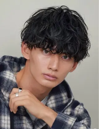 パーマ 髙橋 良門のヘアスタイル