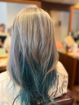 カラー ヤマダ トモナ 🍒🫧‪のヘアスタイル