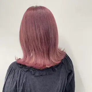 ミディアム カラー ヘアアレンジ メンズ キッズ ネイル マツエク・マツパ 💕トレンドうる艶髪 💕TUNE銀座のヘアスタイル