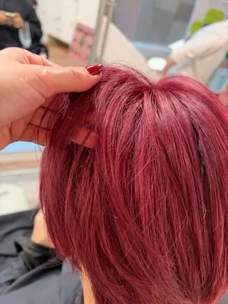 ショート カラー ベージュ/ヘアセット 🎀Kanoのヘアスタイル