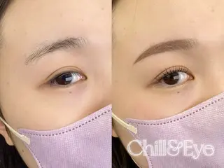 アイブロウ Chill&Eye 千葉駅前店のマツエク・マツパデザイン