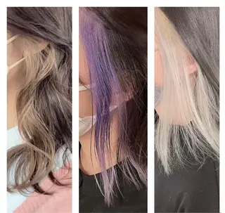 ミディアム カラー Chainon 山中 拓也のヘアスタイル