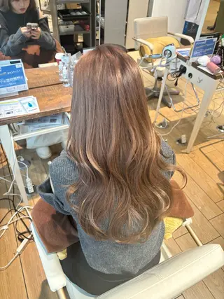 ロング カラー 表参道/ウルフカット /ナチュラルウルフのヘアスタイル