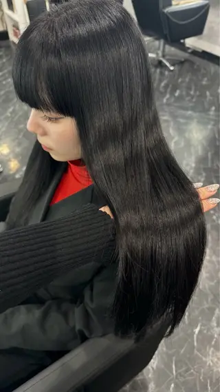 ロング 神谷 咲笑のヘアスタイル