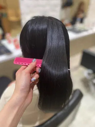 ロング 💗艶髪カラー💗 shiori🦋.*のヘアスタイル