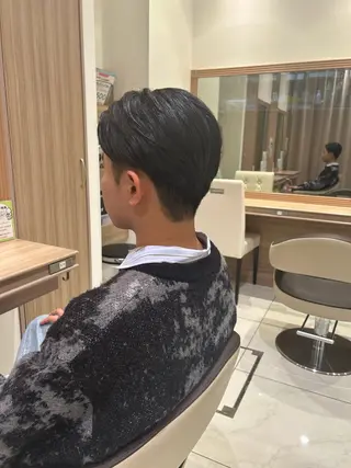 ショート メンズ モデル募集中 松原京のヘアスタイル