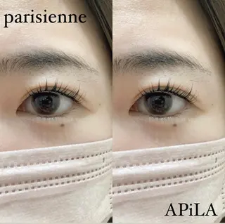 マツエク・マツパ APiLA HASHIMOTOのマツエク・マツパデザイン