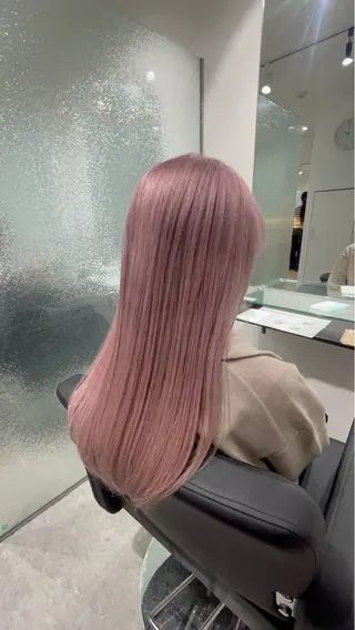 ロング カラー 透明感カラー /艶髪️♡saya♡のヘアスタイル