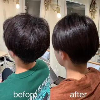 ショート 髪質改善のプロ☘️ 二村祐輝のヘアスタイル
