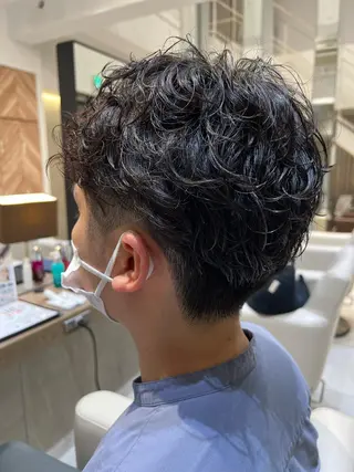 ショート メンズ 東 大介/骨格矯正カットのヘアスタイル
