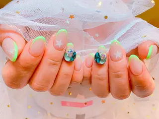 ネイル 長さだし専門店 M2 rikaのネイルデザイン