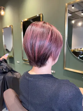ショート カラー カラースペシャリスト しょう🧑🏼🎨のヘアスタイル