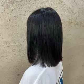 カラー 田中 杏奈のヘアスタイル
