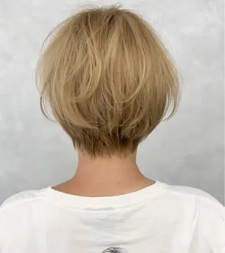ショート カットモデル୨୧大阪 梅田タカシマリナ♡のヘアスタイル
