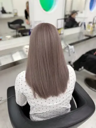 ロング カラー ヘアアレンジ 透明感カラー🎀艶髪 Anju/渋谷🎀のヘアスタイル