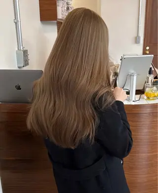 ロング カラー 大阪梅田 ♡ ヒナのヘアスタイル