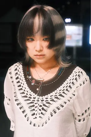 ショート カラー ヘアアレンジ 個性爆弾💣 ダブルカラー/ゆかのヘアスタイル